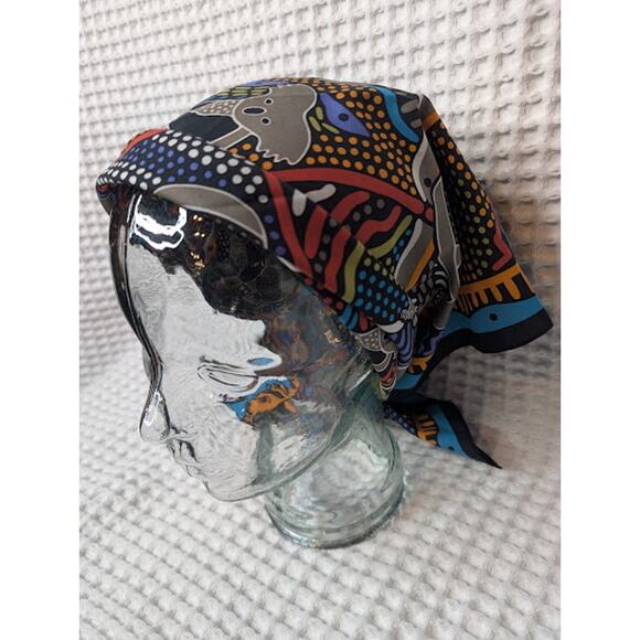 Balarinji Koala Bear Scarf by Fresca Australia Multicolor 26 x 26 inches - Picture 6 of 6